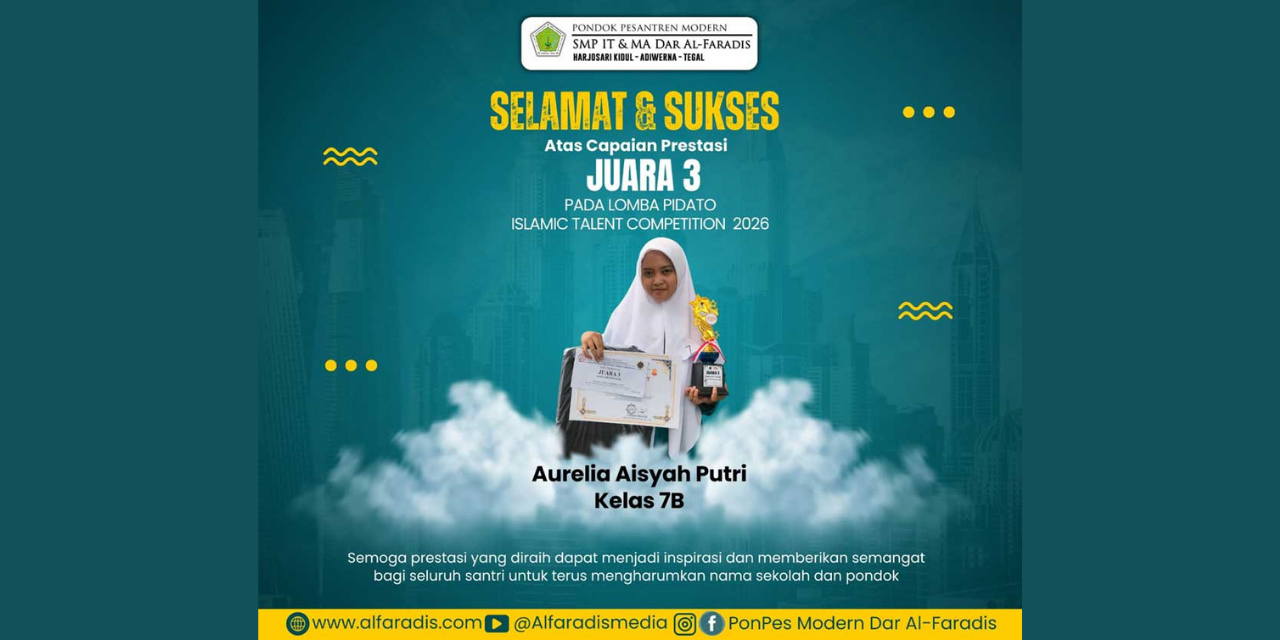 Juara 3 Lomba Pidato